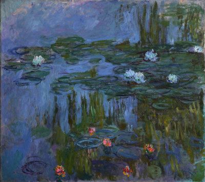 <p>  Claude Monet, <em>Ninfee</em>, 1914-15. Olio su tela. Portland Art Museum.</p>