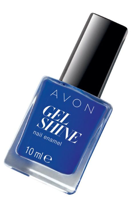 <p>Il blu dello Smalto Gel Shine. <strong>Avon</strong> (€ 7,95)</p>