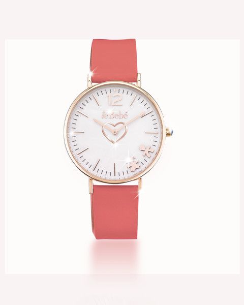 Analog watch, Product, Watch, Red, Fashion accessory, Font, Carmine, Clock, Watch accessory, Maroon, 