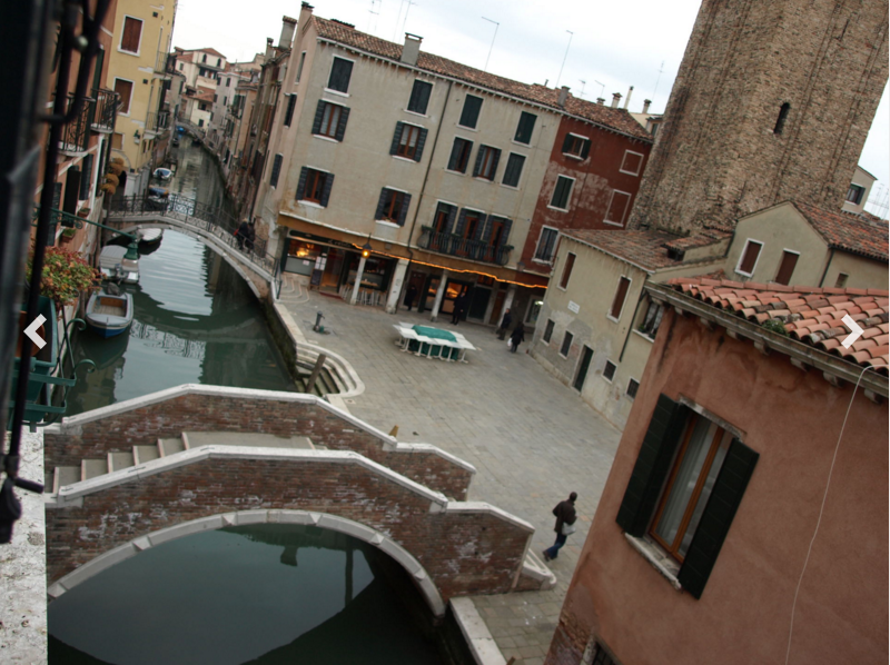 La vista da una casa di Venezia (dal sito scambiocasa.com)