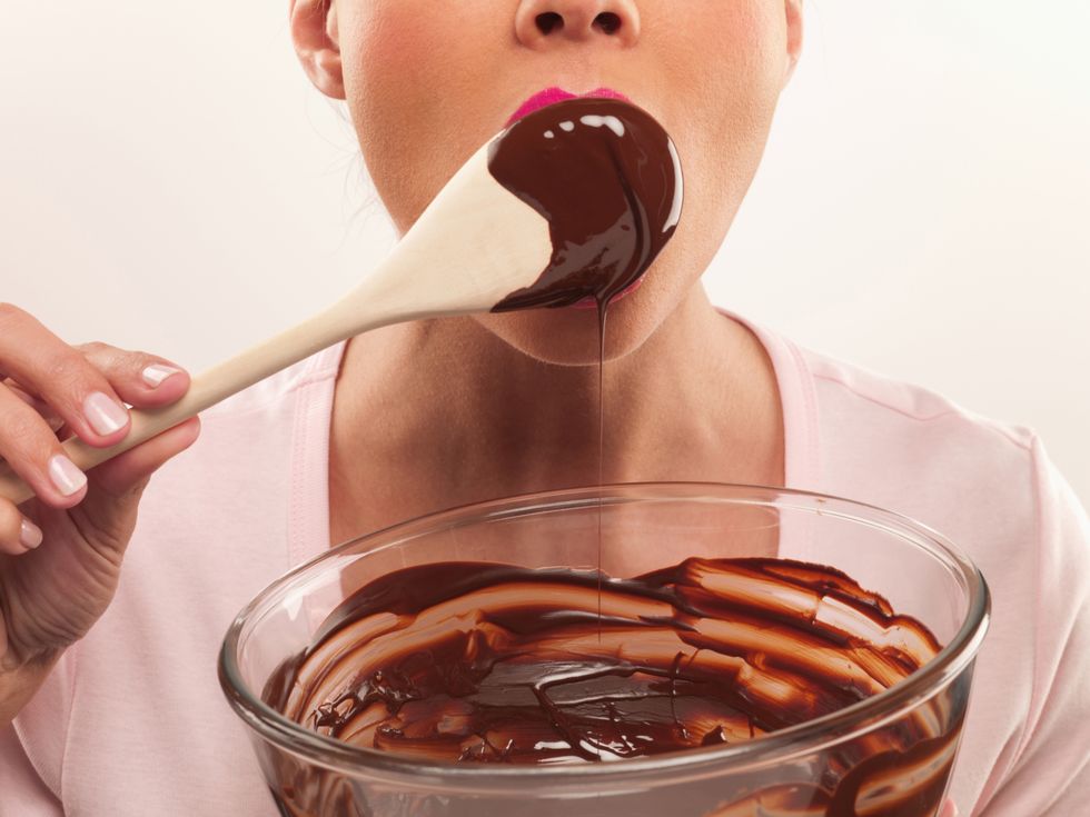 Il benessere maggiore deriva dal riuscire a mangiare la cioccolata senza sentirsi in colpa