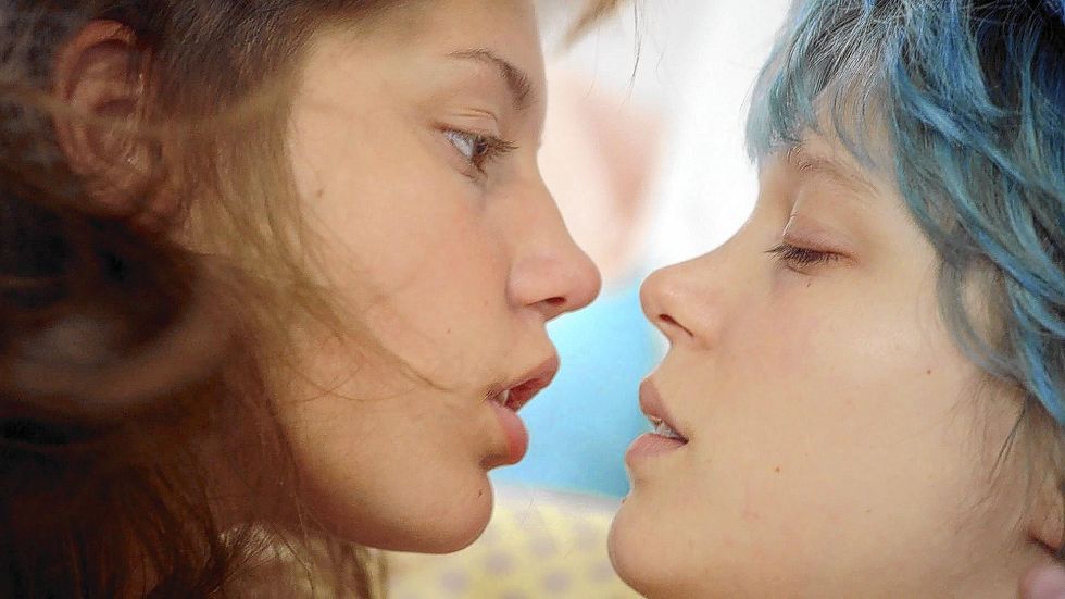 <p>Adèle Exarchopoulos and Léa Seydoux star in the French coming-of-age film inspired by a graphic novel.</p>
