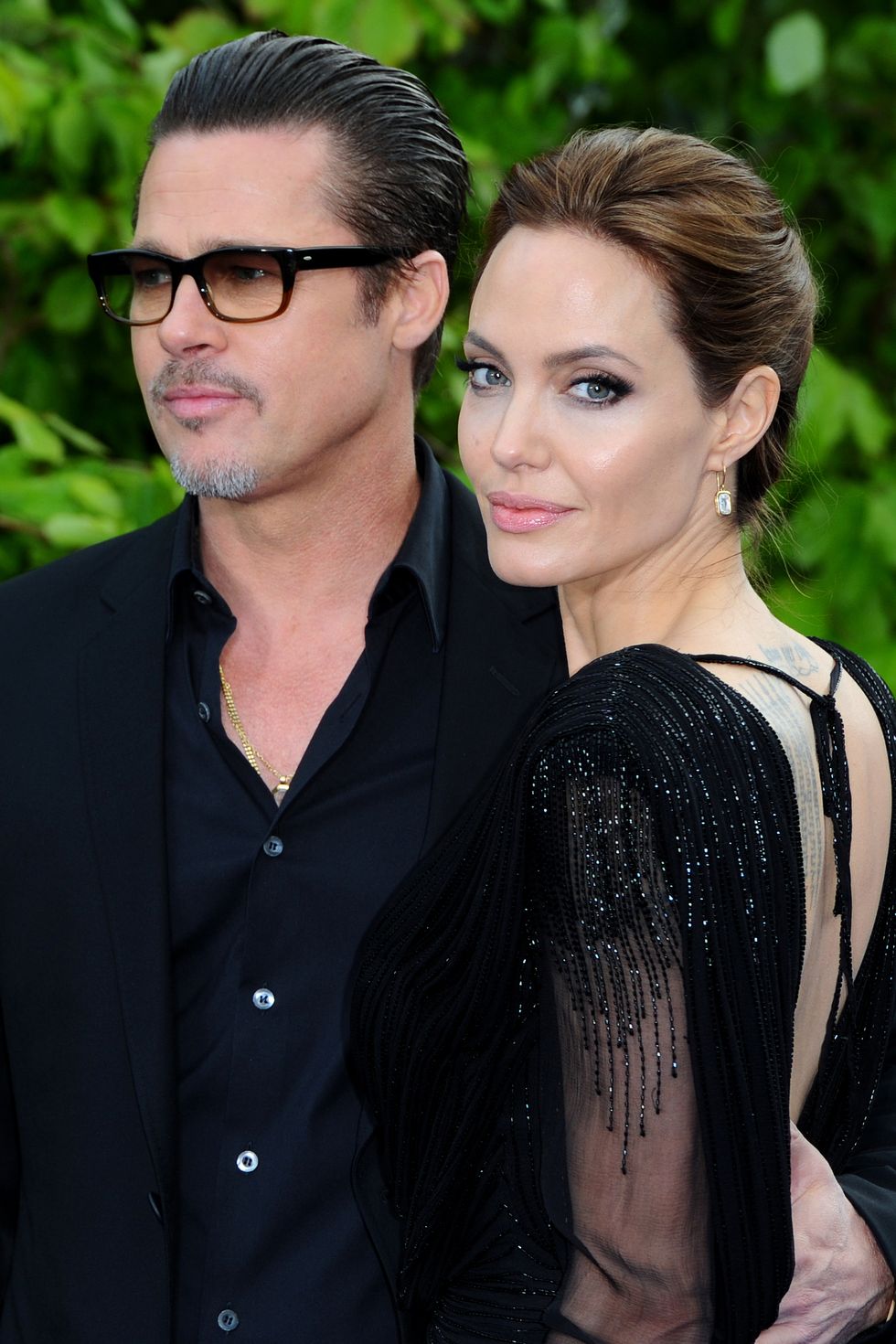 <p>Brad Pitt & Angelina Jolie-Pitt</p>