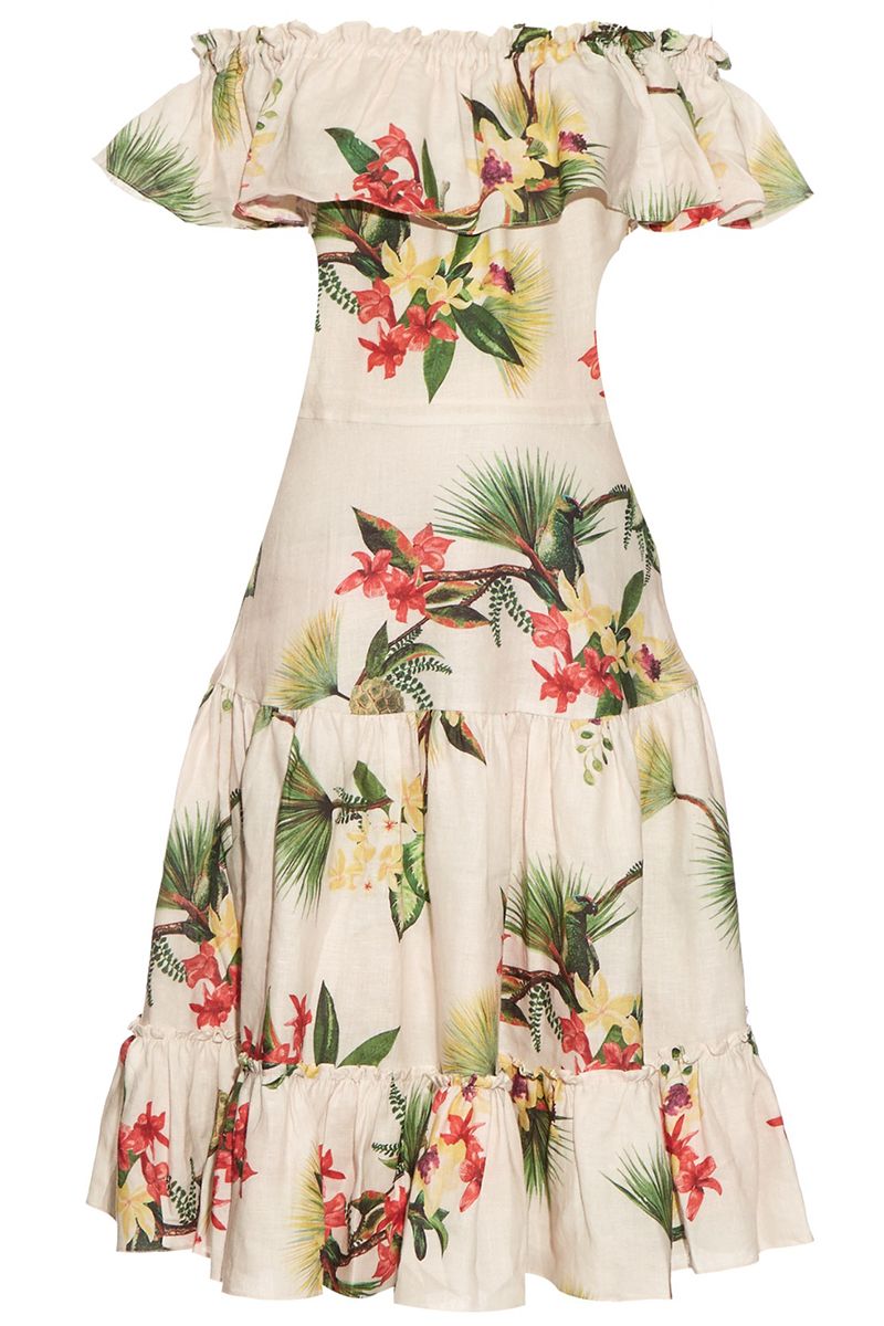 <p><strong>Isolda</strong> dress, $676, <a href="https://www.modaoperandi.com/brock-r16/floral-silk-jacquard-delhi-dress" target="_blank">matchesfashion.com</a>.</p>