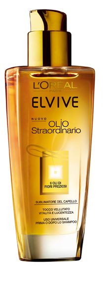 <p>Olio Straordinario Elvive, <strong>L'Oréal Paris</strong> (€ 9,90).</p>