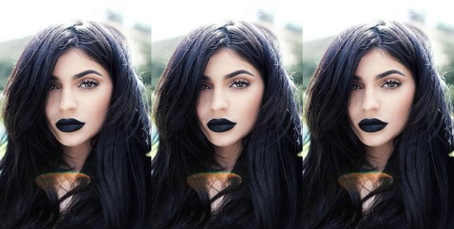 rossetto nero kylie jenner