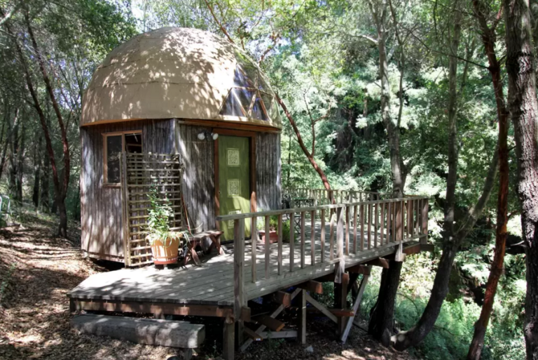 Airbnb Mushroom Dome Cabin ad Aptos, California