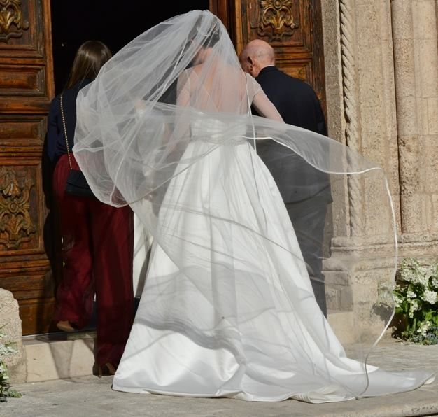 flavia pennetta abito da sposa