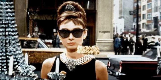 Audrey Hepburn in «Colazione da Tiffany»