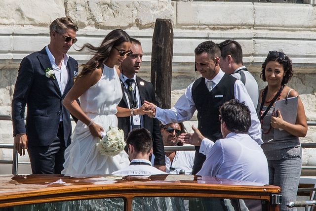 Ana Ivanovic e Bastjan Schweinsteiger  matrimonio a Venezia