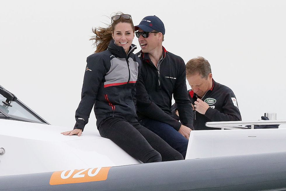 kate middleton e principe william alla World Cup Series