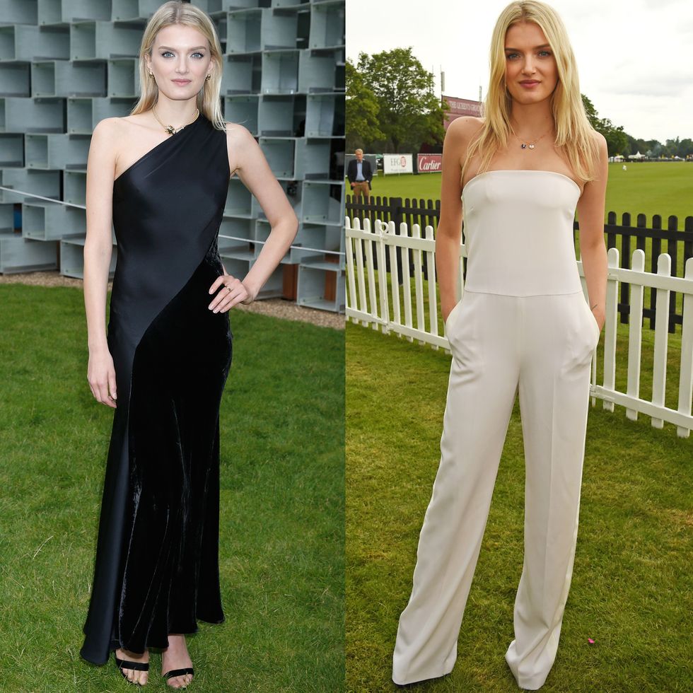<p>Lily Donaldson brings less-is-more to elevated places in streamlined black and white ensembles that make her the center of attention. </p>