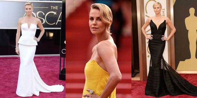 Charlize Theron: i look sul red carpet