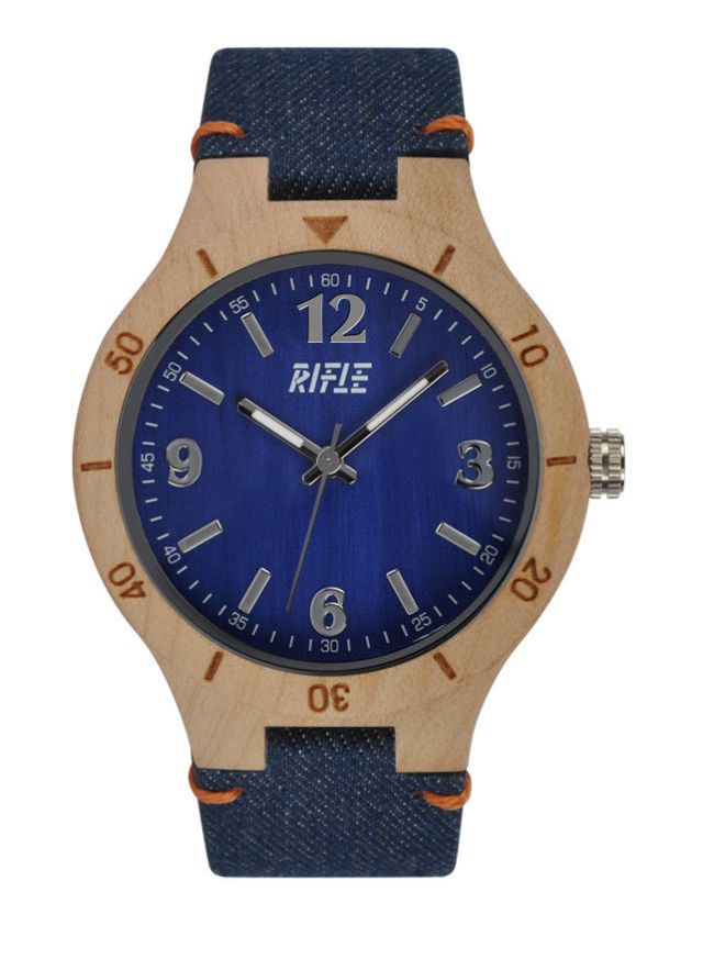 Blue, Brown, Product, Watch, Analog watch, Glass, Font, Electric blue, Tan, Azure, 