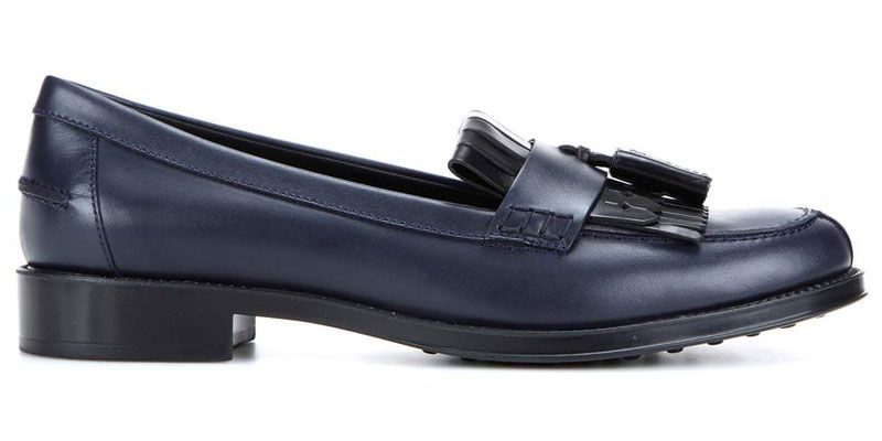 <p><em>Tod's shoes, $545, <a href="http://www.mytheresa.com/en-us/frangia-leather-loafers-620742.html" target="_blank">mytheresa.com</a>.</em></p>