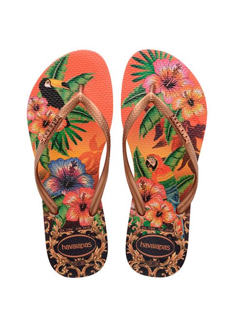 <p>Infradito coloratissime, <strong>Havaianas</strong>.</p>