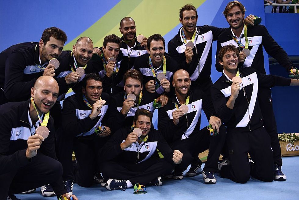 Olimpiadi 2016: medaglie Rio 2016 Italia, bronzo pallanuoto maschile