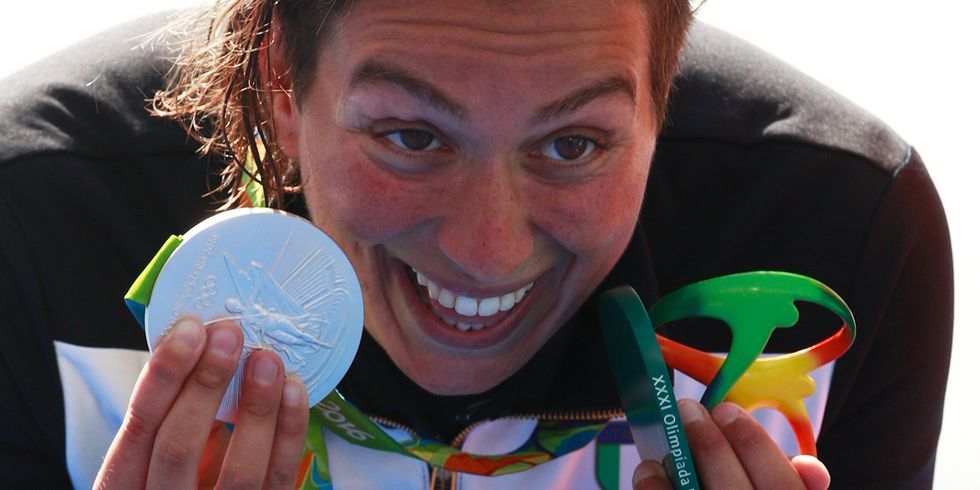 Rachele Bruni medaglia d'argento a Rio 2016