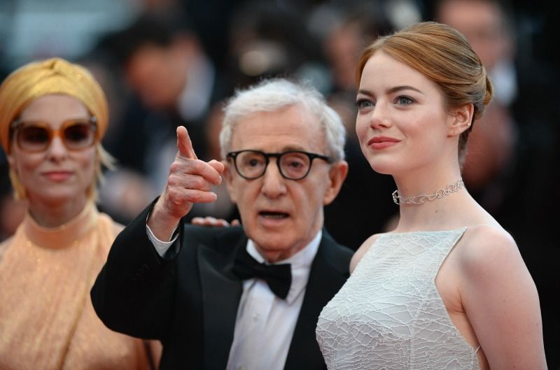 Emma Stone e Woody Allen