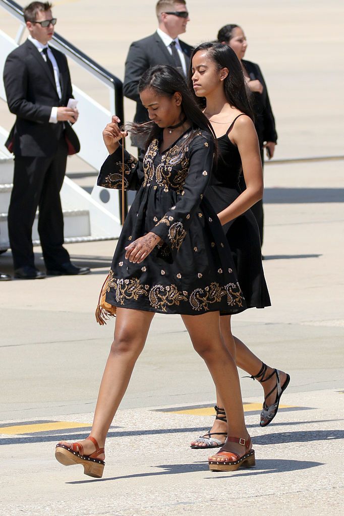 Sasha e Malia Obama: i look