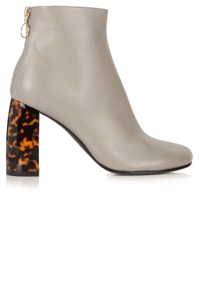 <p><strong data-redactor-tag="strong" data-verified="redactor">Stella McCartney</strong> boots, $665, <a href="http://www.matchesfashion.com/us/products/Stella-McCartney-Tortoiseshell-block-heel-faux-leather-ankle-boots-1052378" target="_blank">matchesfashion.com</a>.</p>
