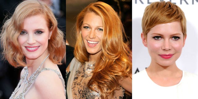 capelli biondi: idee strawberry blonde