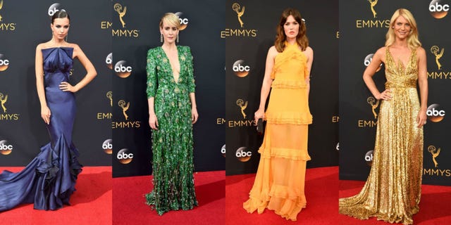 emmy 2016: gli abiti sul red carpet delle star