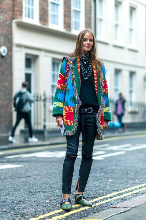 London fashion week: i look street style primavera estate 2017