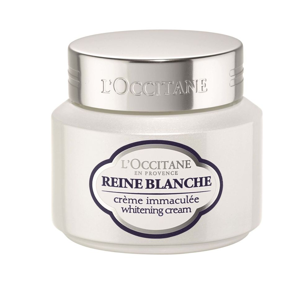 Bianco e nero - Crème Immaculée Reine Blanche, L'Occitane (euro 49).