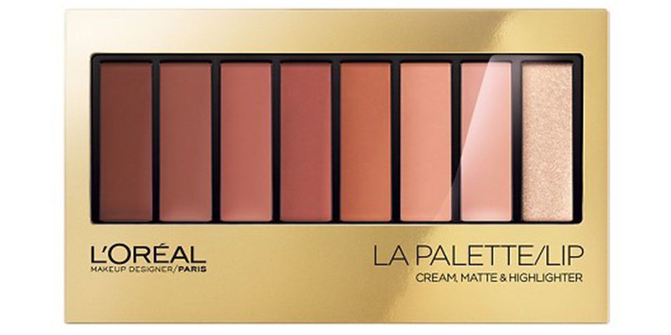 <p>If you're still not on board with the return of brown lipstick, there are 8 slightly more wearable nude shades in this versatile lip palette. All 8&nbsp;creamy&nbsp;shades&nbsp;give a nod to the monochrome lip looks of the '90s without being too dark or severe. We like to mix a few together to get the exact shade and texture&nbsp;of pinky brown we've been searching for.&nbsp;</p><p><em data-redactor-tag="em" data-verified="redactor">L'Oréal Paris&nbsp;Colour Riche La Palette in Nude,&nbsp;$16.99, </em><a href="http://www.lorealparisusa.com/products/makeup/lip-color/lipstick/colour-riche-la-palette-lip.aspx?&amp;shade=Nude"><em data-redactor-tag="em" data-verified="redactor">lorealparisusa.com</em></a></p>