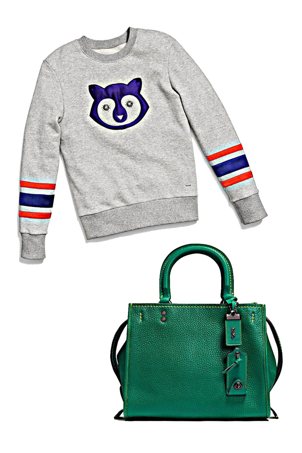 <p>Think: time-honored silhouettes in collegiate-inspired solid colors, like this kelly-green satchel paired with a charming striped-sleeve sweatshirt—all of these pieces will work great with your favorite loafers and khakis!
</p><p><br>
</p><p><em data-redactor-tag="em">Coach 1941 Embellished Raccoon Sweatshirt, $395, <a rel="noskim" href="http://www.coach.com/coach-designer-tops-embellished-raccoon-sweatshirt/56478.html?CID=D_B_HBZ_11843" target="_blank">coach.com</a>; Coach 1941 Rogue Bag 25&nbsp;in Glovetanned Pebble Leather, $595, <a rel="noskim" href="http://www.coach.com/rogue-bag-25-in-glovetanned-pebble-leather/54536.html?dwvar_color=BPL4A&amp;CID=D_B_HBZ_11882" target="_blank">coach.com</a></em><span class="redactor-invisible-space" data-verified="redactor" data-redactor-tag="span" data-redactor-class="redactor-invisible-space"><em data-redactor-tag="em"></em></span><br></p>
