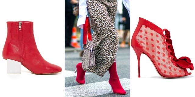 scarpe rosse per la moda autunno inverno 2016