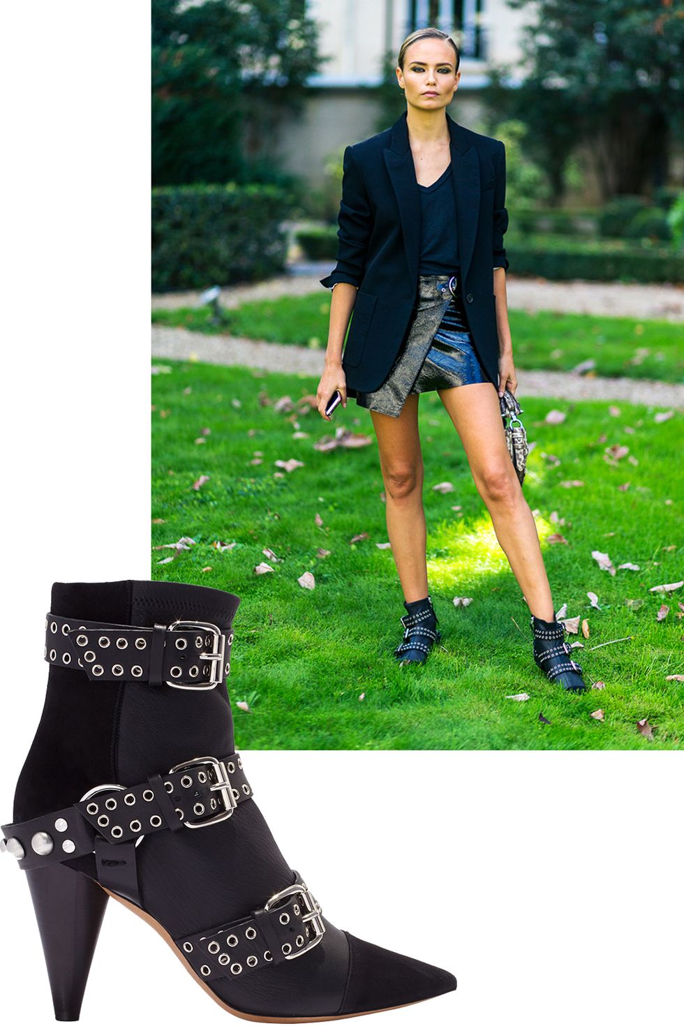<p>Studded boots&nbsp;with a walkable heel—<span class="redactor-invisible-space" data-redactor-tag="span" data-redactor-class="redactor-invisible-space" data-verified="redactor">as seen on Natasha Poly—</span><span class="redactor-invisible-space"></span>struck the right balance of fashion and function.&nbsp;</p><p><em data-redactor-tag="em" data-verified="redactor">Isabel Marant boot, $1,115 (pre-order), <strong data-redactor-tag="strong" data-verified="redactor"><a href="https://shop.harpersbazaar.com/i/isabel-marant/lysett-boot-10011.html" target="_blank">shopBAZAAR.com</a></strong>.</em></p>