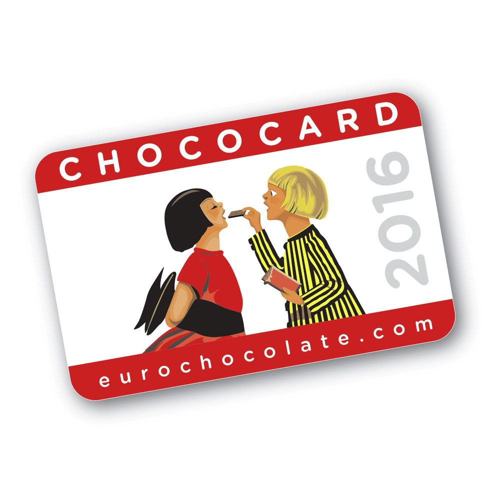 eurochocolate chococard