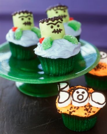 cupcake mostri halloween