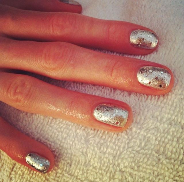 <p>A high-shine silver manicure with a hint of sparkle will last you right through New Year's Eve.</p><p><a href="https://www.instagram.com/mpnails/?hl=en" target="_blank" data-tracking-id="recirc-text-link"><em data-redactor-tag="em" data-verified="redactor">@mpnails</em></a></p>