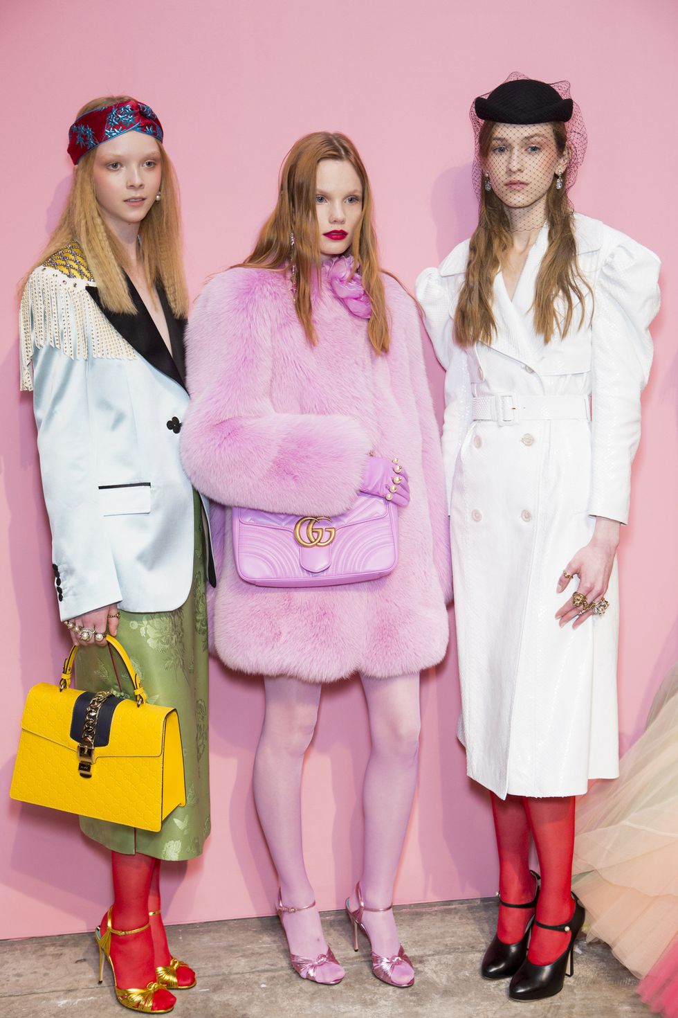 <p>Alessandro Michele<span class="redactor-invisible-space">'s Gucci is a colorful one, and his fall 2016 collection has many a hint of pink.&nbsp;</span></p>