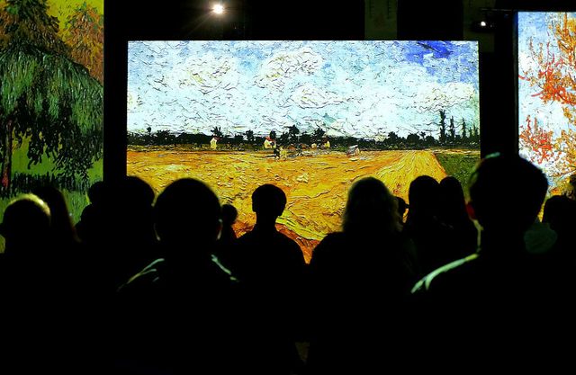 van gogh experience a roma mostra multimediale