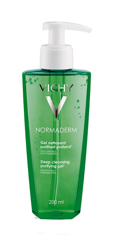 pulizia-viso-normaderm-gel-detergente-purificante-profondo-Gel-Nettoyant-Vichy