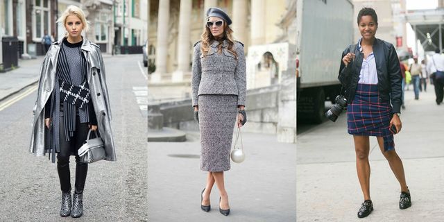 outfit invernali delle fashion blogger in tartan e tweed
