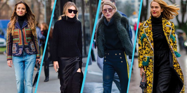 come indossare dolcevita gigi hadid olivia palermo