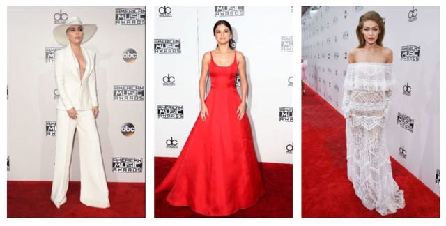 Look più belli del red carpet American music awards 2016