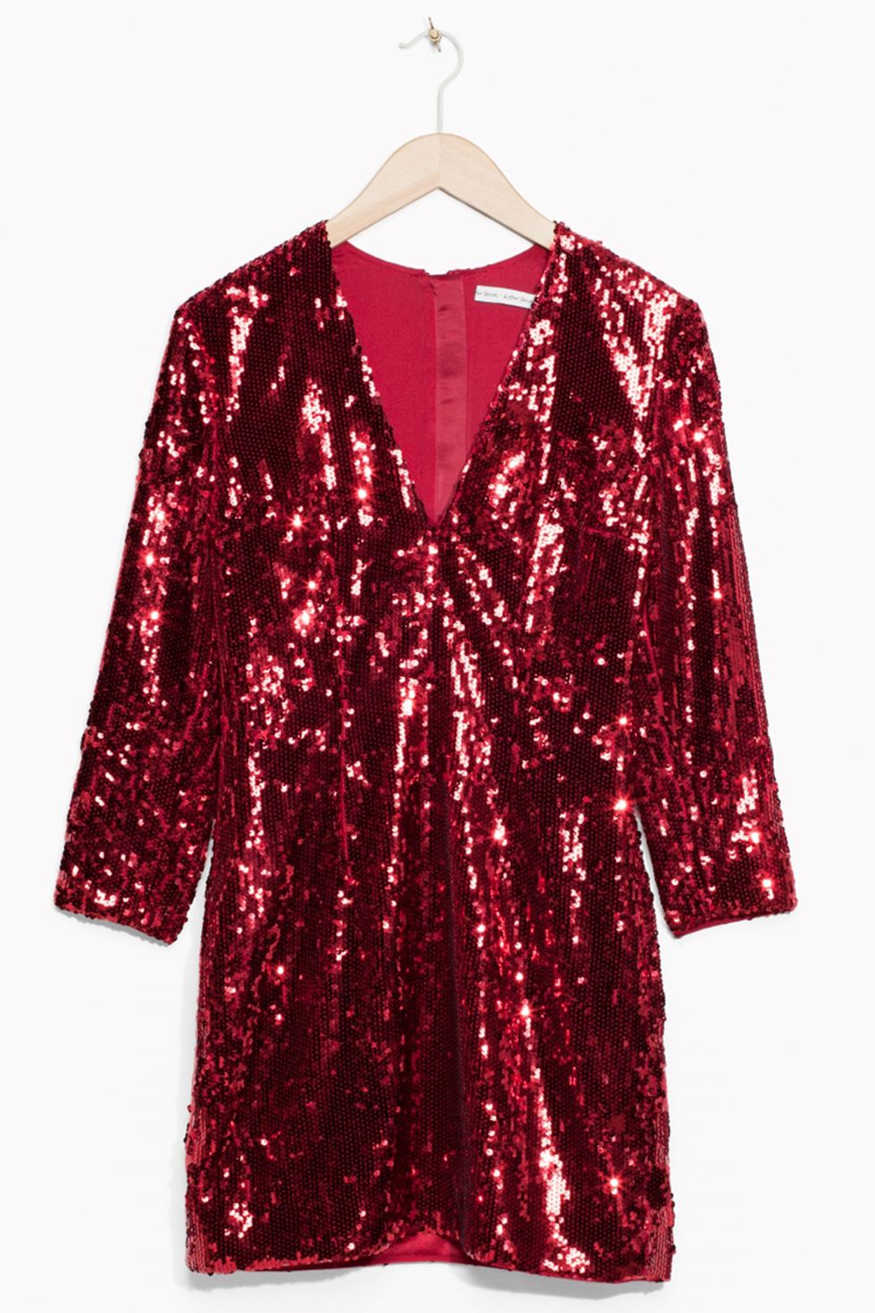 red dresses, best red dresses, red party dresses, red sequin dresses