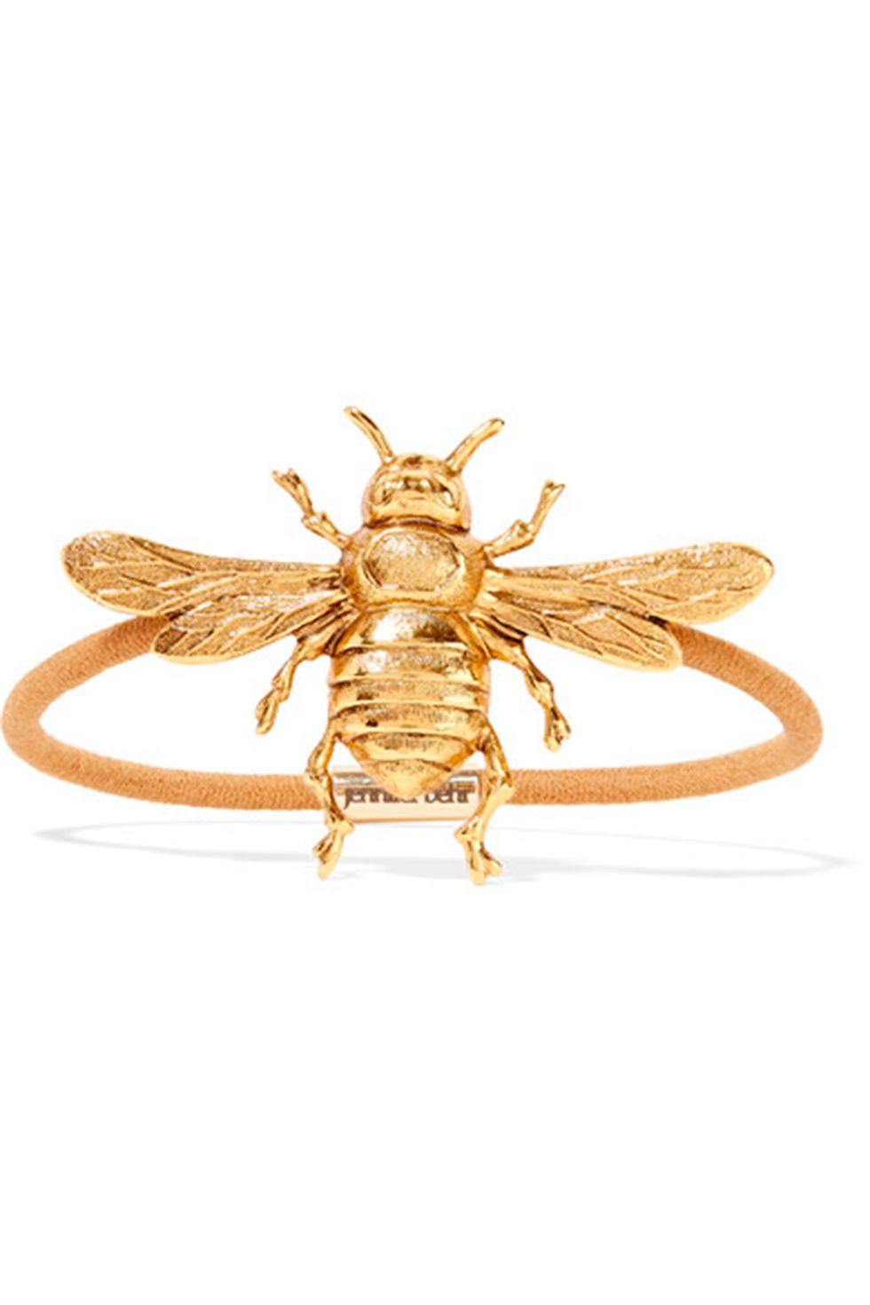 <p>Aggiungi questo elastico con il dettaglio dell'ape, in oro,&nbsp;per impreziosire una cosa si cavallo.</p>