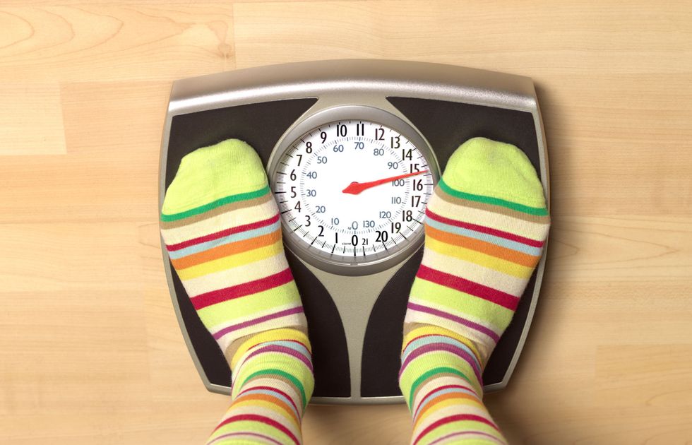 <p>To keep your weight in check, step on the scale every morning—even during the holidays. A <a href="https://www.hindawi.com/journals/jobe/2015/763680/" target="_blank">study</a> published in the <i data-redactor-tag="i">Journal of Obesity</i> found that those who weighed themselves daily were more likely to lose weight and keep it off than those who stepped on the scale less often.</p>