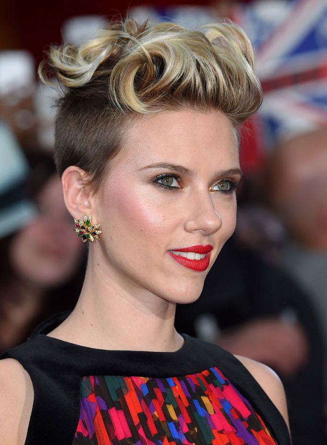 Scarlett Johansson: i capelli