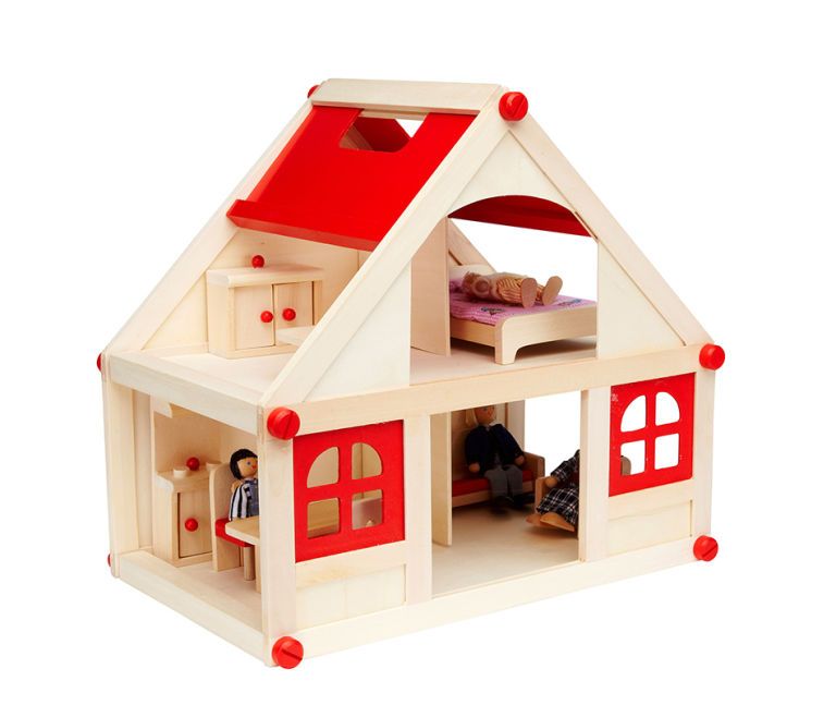 Building sets, House, Red, Toy, Dollhouse accessory, Home, Dollhouse, Playset, Lego, Scale model, 
