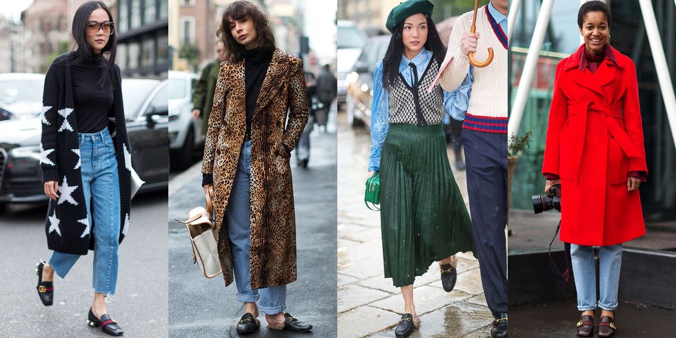 <p>While the Gucci loafer is hardly a new style, the new pearl-embellished, fur lined, printed versions created under the keen eye of Alessandro Michele proved winners among the fashion girl set all year long—and show no signs of slowing down. </p>