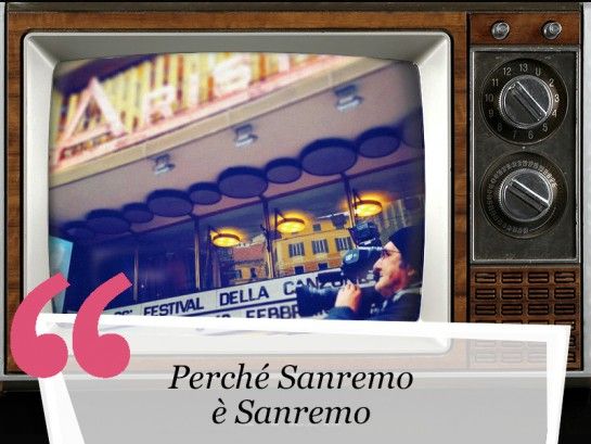 <p>Come non cominciare con la famosissima sigla del festival di Sanremo?</p>
