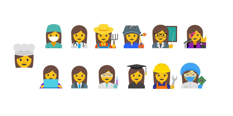 emoji al femminile versione 10.2 di iOS